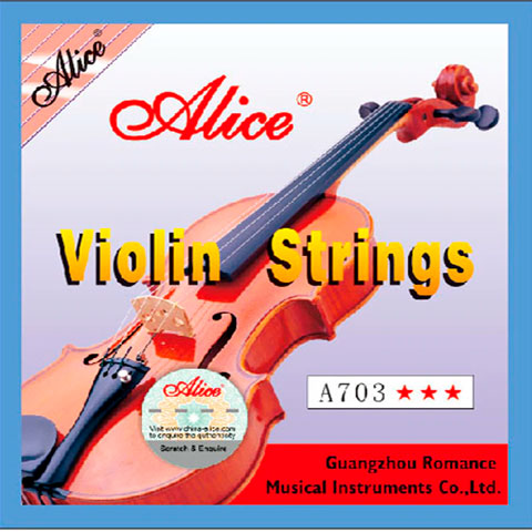 Set Cuerdas Violin 4/4 Alice Mod. A703 Student