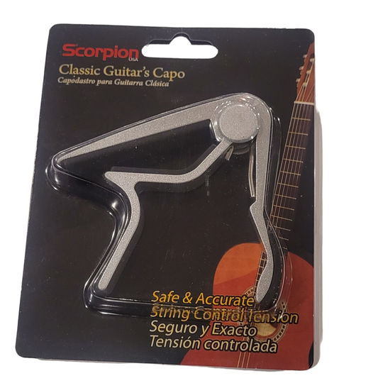 Capodastro Scorpion Guitarra Clasica Modelo Classic